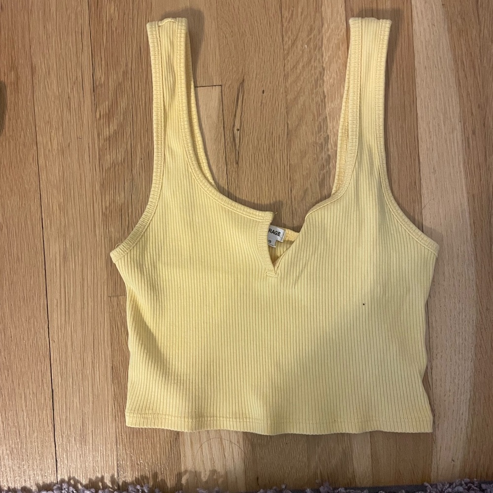 Garage tank top